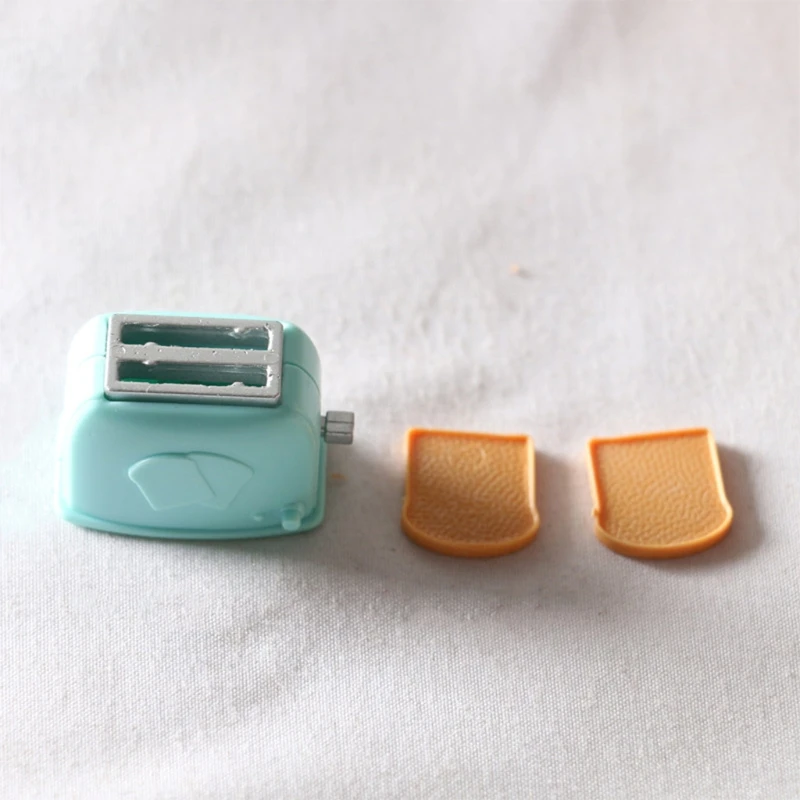 1/6 1/12 Scale Dollhouse Miniature Toaster Realistic Furniture with 2 Slice Bread Interactive Pretend Play Girls Gift
1/6 1/12 Scale Dollhouse Miniature Toaster Realistic Furniture with 2 Slice Bread Interactive Pretend Play Girls Gift