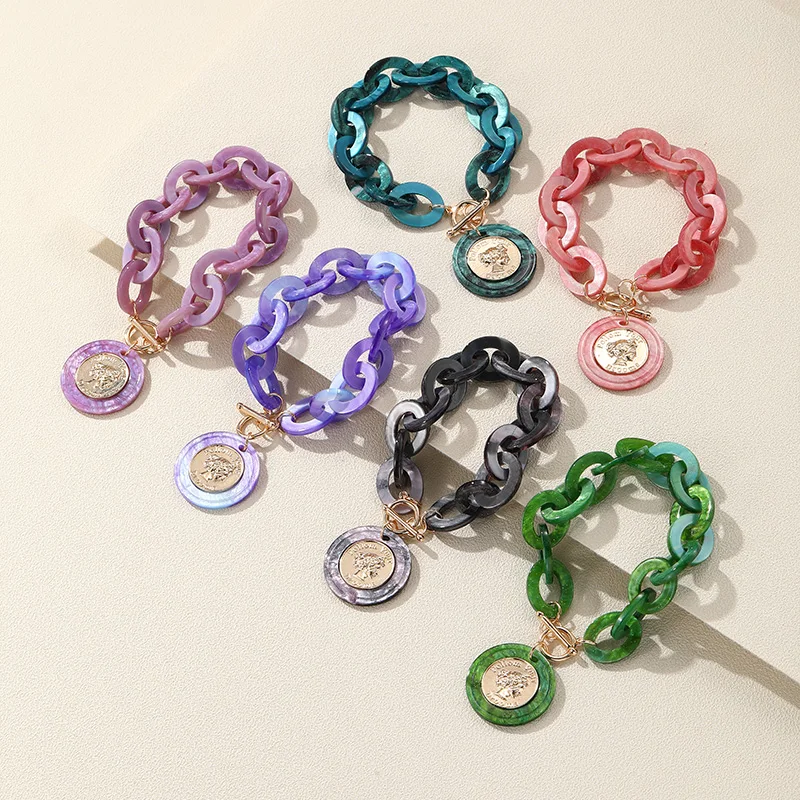 Charm Resin Chain Acrylic Bracelet Women Metal Button Adjustable Bracelet Friendship Bracelet for Girls 2023 Fashion Y2K Jewelry
Charm Resin Chain Acrylic Bracelet Women Metal Button Adjustable Bracelet Friendship Bracelet for Girls 2023 Fashion Y2K Jewelry