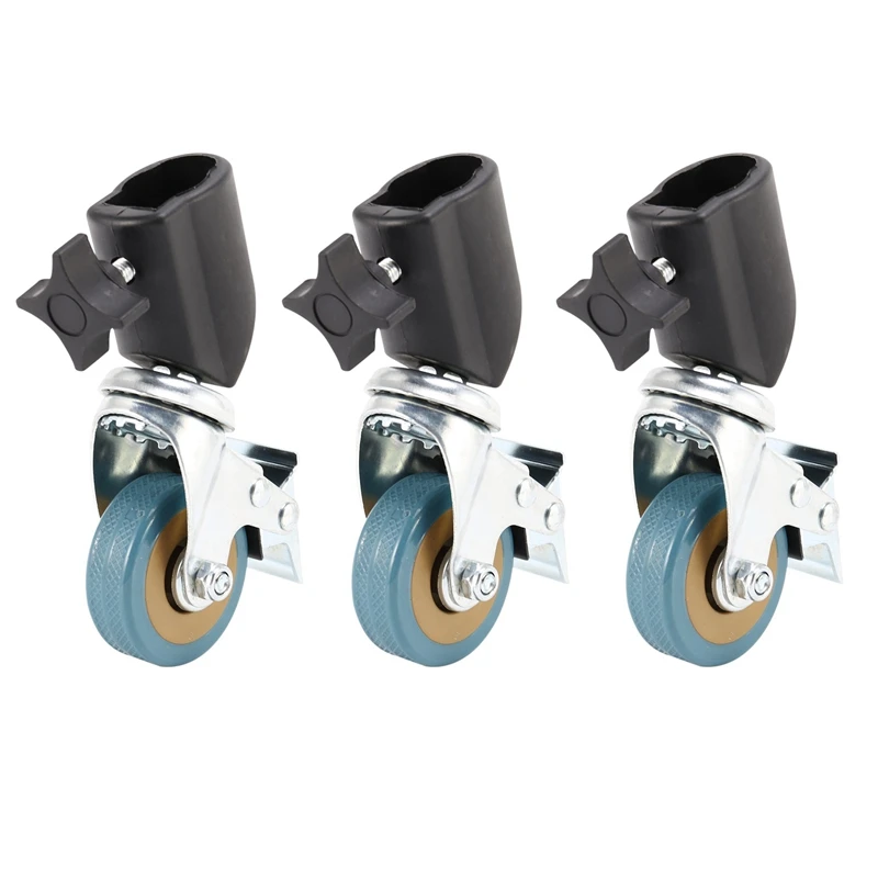 3PCS 22mm Photo Studio Heavy Duty Universal Caster Wheel for Light Stands&Studio Boom Photo Studio Accessories
3PCS 22mm Photo Studio Heavy Duty Universal Caster Wheel for Light Stands&Studio Boom Photo Studio Accessories