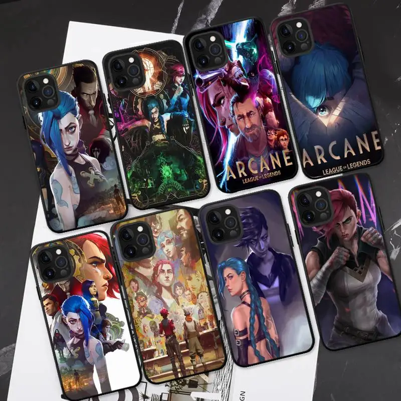 Anime Arcane Jinx Vi Phone Case For iPhone 13 11 8 7 6 6S Plus X XS MAX 5 5S SE 2020 XR 11 pro DIY Funda
Anime Arcane Jinx Vi Phone Case For iPhone 13 11 8 7 6 6S Plus X XS MAX 5 5S SE 2020 XR 11 pro DIY Funda