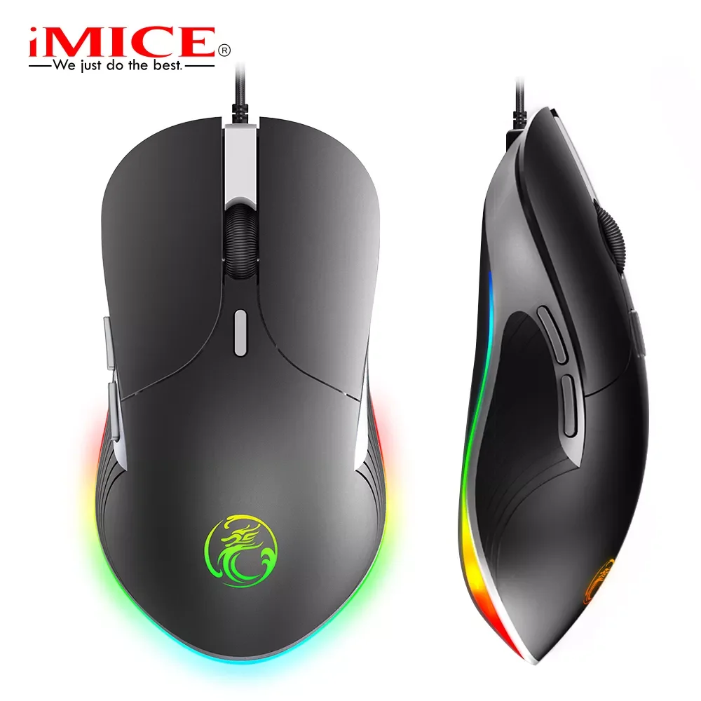 imice X6 High configuration USB Wired Gaming Mouse Computer Gamer 6400 DPI Optical Mice for Laptop PC Game Mouse upgrade X7
imice X6 High configuration USB Wired Gaming Mouse Computer Gamer 6400 DPI Optical Mice for Laptop PC Game Mouse upgrade X7