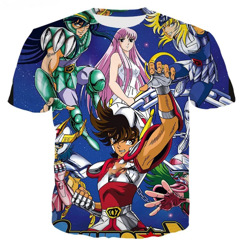 Summer Anime T Shirt Saint Seiya 3d Print T-shirt Kids Hip Hop T-shirts Men Women Fashion Short Sleeve Oversized Tops Tees Manga
Summer Anime T Shirt Saint Seiya 3d Print T-shirt Kids Hip Hop T-shirts Men Women Fashion Short Sleeve Oversized Tops Tees Manga