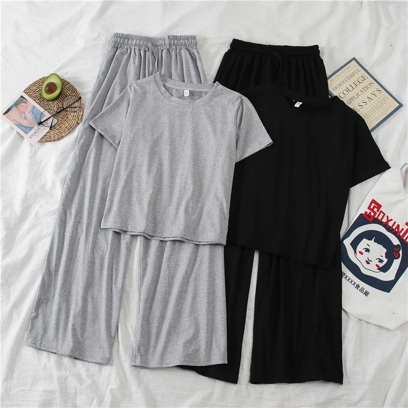 Summer Nightgown Cute Home Suit for Women's Shorts Female Plus Size Clothing Underwear Cotton Pajamas Sets Outfits XL Sleepwear
Summer Nightgown Cute Home Suit for Women's Shorts Female Plus Size Clothing Underwear Cotton Pajamas Sets Outfits XL Sleepwear