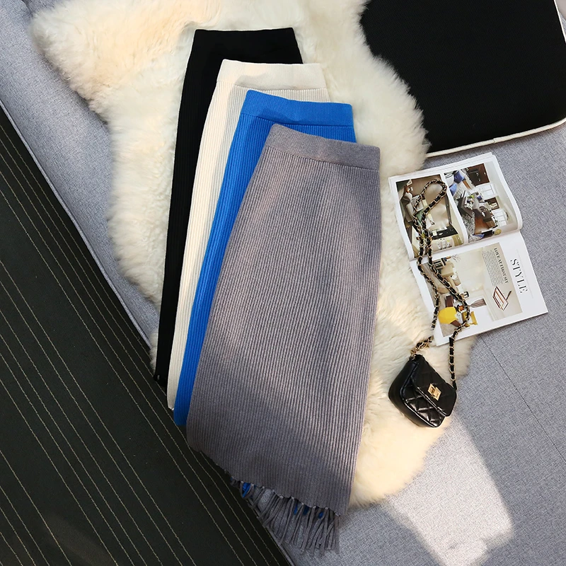 Трикотажные длинные юбки с кисточками, Повседневная Женская осенне-зимняя элегантная Свободная юбка, эластичная облегающая трикотажная од...
Трикотажные длинные юбки с кисточками, Повседневная Женская осенне-зимняя элегантная Свободная юбка, эластичная облегающая трикотажная од...