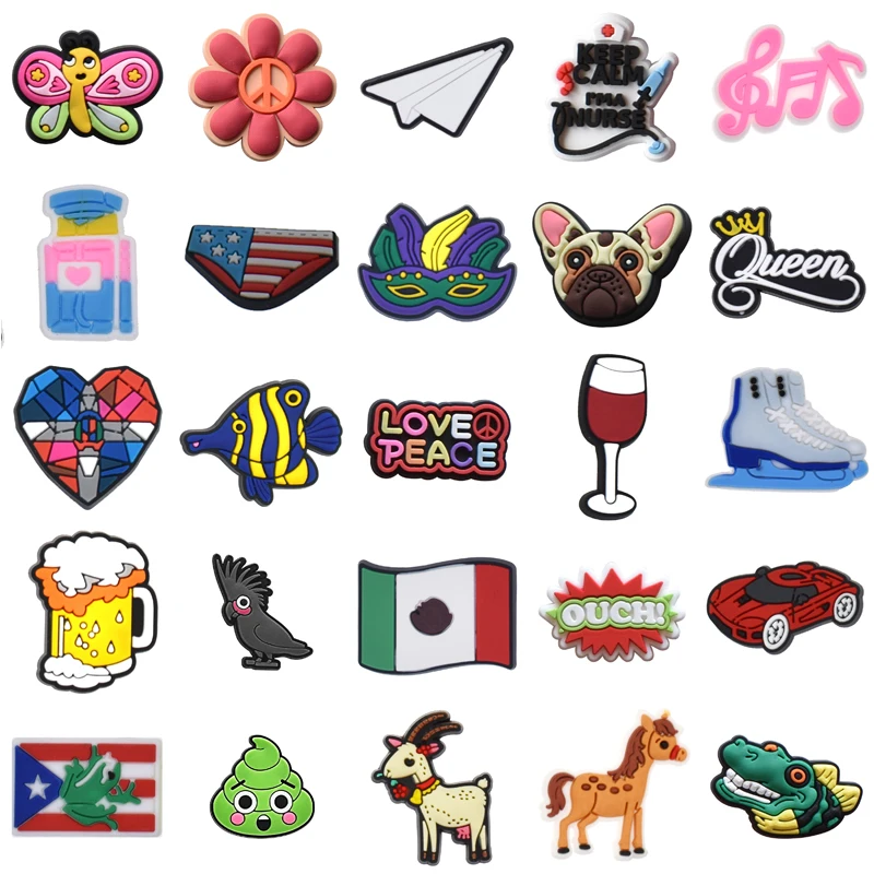 Gifts Women Charm Para Pins Men Kids Girl Boy Shoe Charms Shoes Accessories Set Jeans Decorations for Crocs Wholesale Bulk Packs 
Gifts Women Charm Para Pins Men Kids Girl Boy Shoe Charms Shoes Accessories Set Jeans Decorations for Crocs Wholesale Bulk Packs