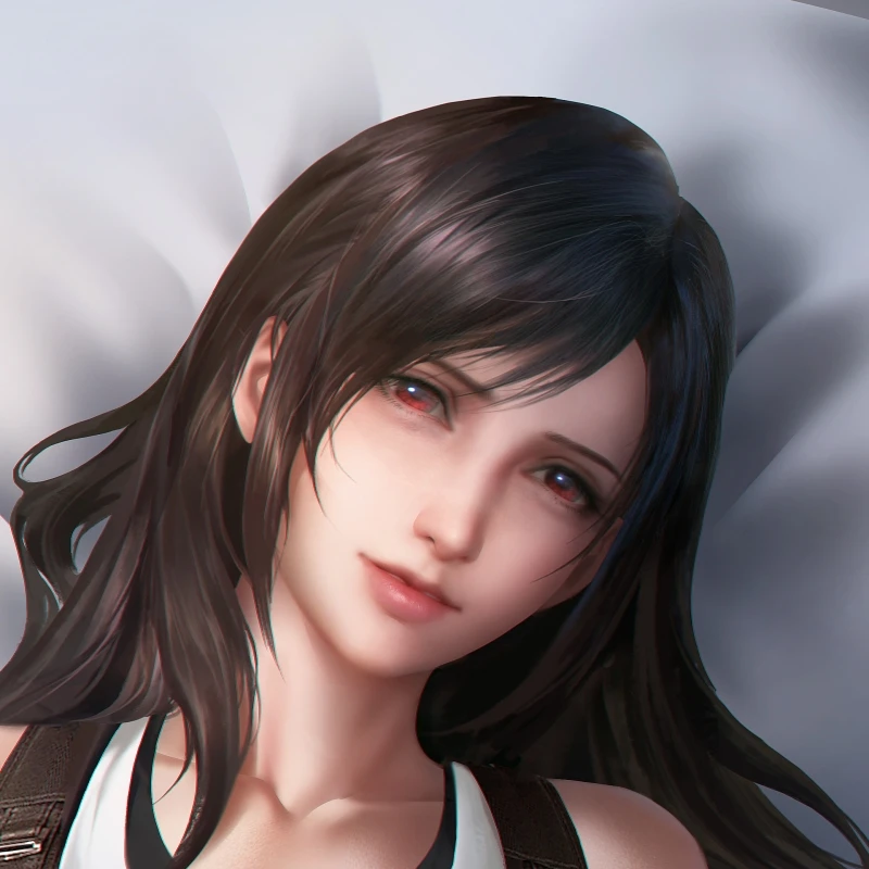 

Anime Final Fantasy VII Tifa Lockhart Cosplay Dakimakura 2WAY Hugging Body Pillow Case Japanese Otaku Pillow Cushion Cover NMS