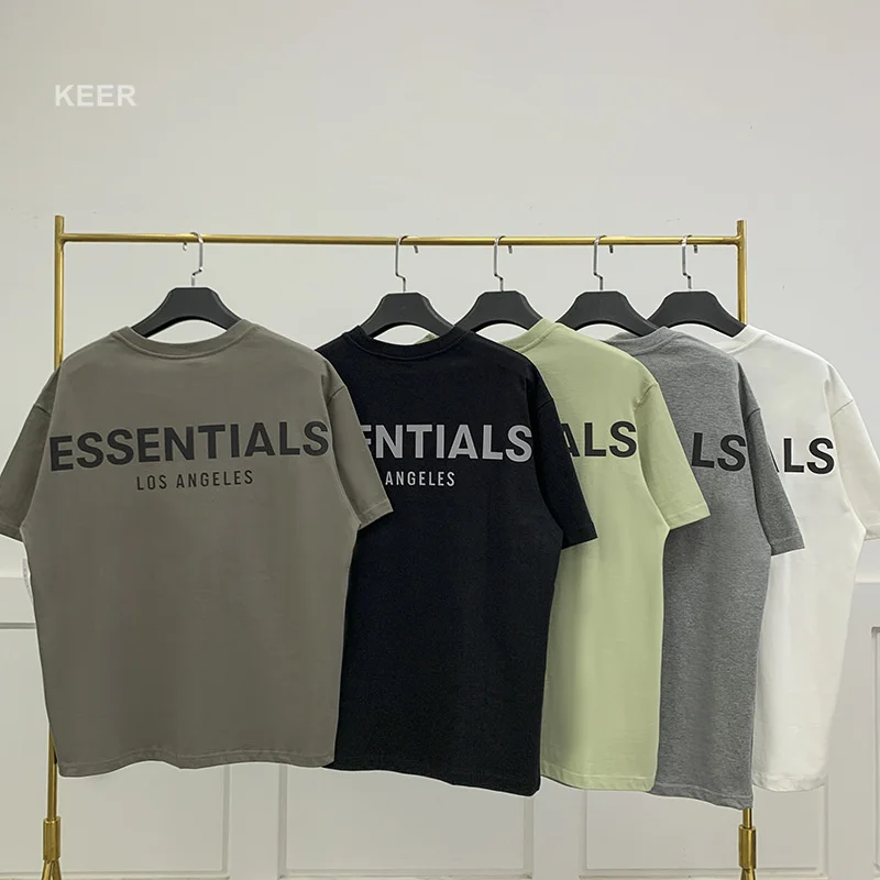 Men's Summer Essentials T-shirt High Street Brand Reflective Letter 100% Cotton Tee Hip Hop Loose Unisex Oversize Short Sleeve
Men's Summer Essentials T-shirt High Street Brand Reflective Letter 100% Cotton Tee Hip Hop Loose Unisex Oversize Short Sleeve