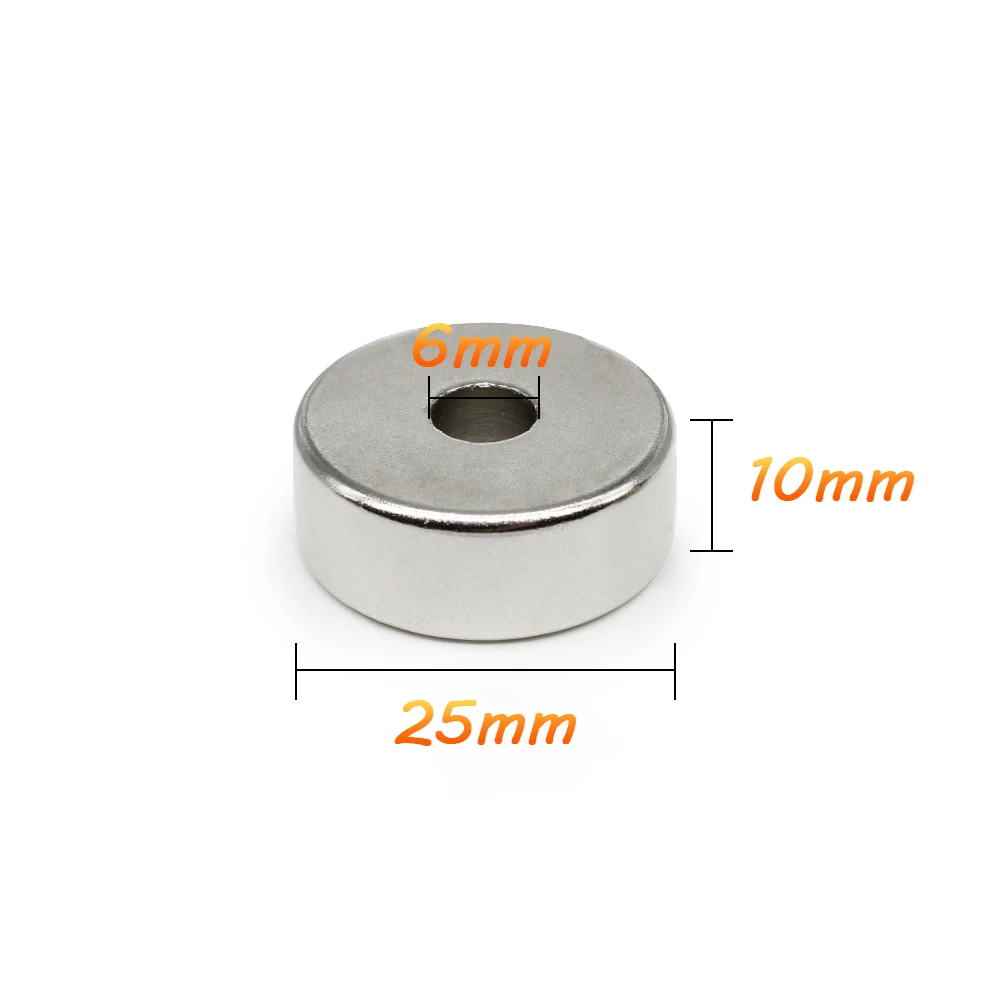 1/2/5/10/15PCS 25x10-6 mm Disc Countersunk Neodymium Magnet 25*10 mm Hole 6mm 25X10-6mm N35 Round Permanent Magnet 25*10-6
1/2/5/10/15PCS 25x10-6 mm Disc Countersunk Neodymium Magnet 25*10 mm Hole 6mm 25X10-6mm N35 Round Permanent Magnet 25*10-6