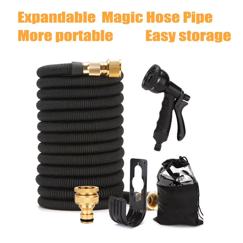 

Garden Hose Pipe Expandable Watering Hose Flexible Extensible Water High Pressure Hose Garden For Car Wash Stretch