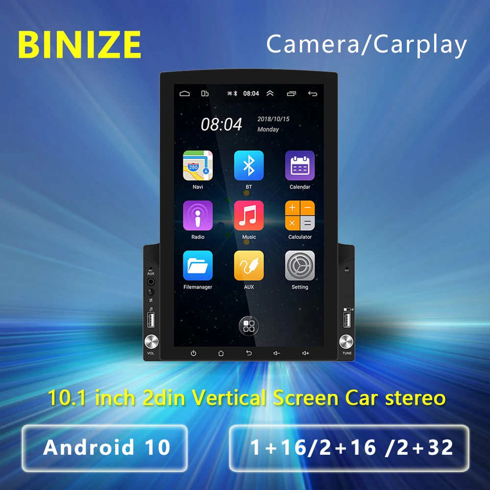 2din Car Radio Android 10.1 car stereo multimedia player Autoradio 10 Inch Vertical screen GPS WIFI Bluetooth FM audio MP5 2 din
2din Car Radio Android 10.1 car stereo multimedia player Autoradio 10 Inch Vertical screen GPS WIFI Bluetooth FM audio MP5 2 din