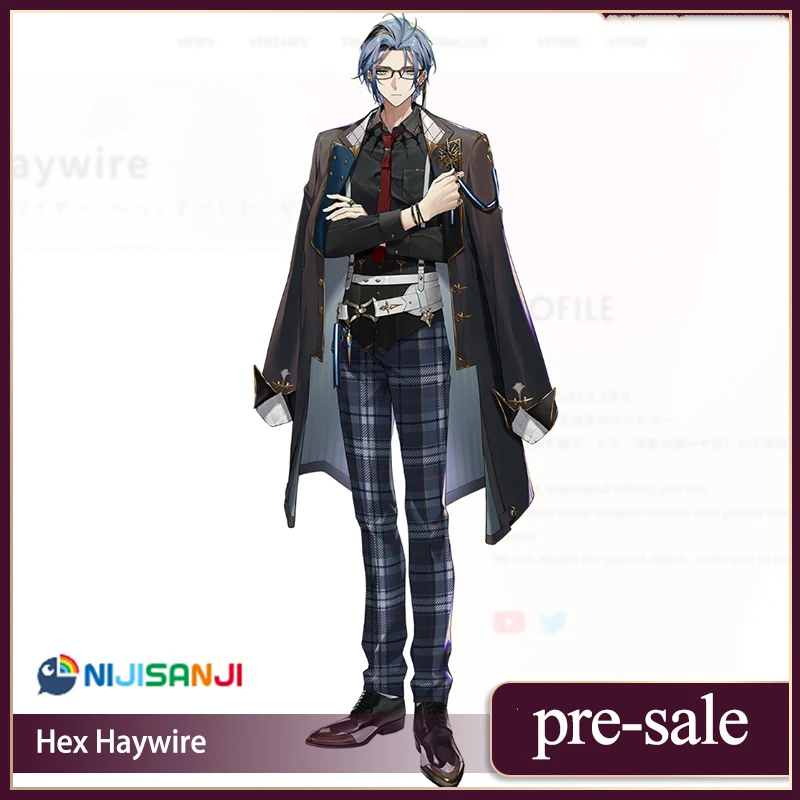 hex haywire Costume Cosplay Cool Suit Cos Vtuber Luxiem Role hex haywire Full Set Pre-sale
hex haywire Costume Cosplay Cool Suit Cos Vtuber Luxiem Role hex haywire Full Set Pre-sale