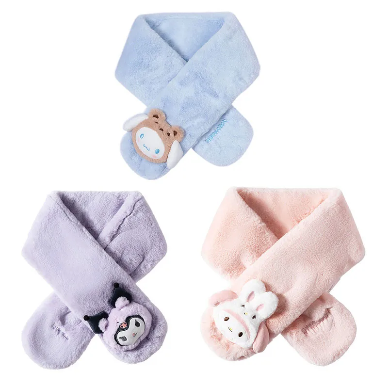 Шарф Sanrio Kawaii Mymelody Cinnamoroll Kuromi милый мультяшный с защитой от холода плюшевый зимний домашний теплый шарф для девочек Рождественский подарок
Шарф Sanrio Kawaii Mymelody Cinnamoroll Kuromi милый мультяшный с защитой от холода плюшевый зимний домашний теплый шарф для девочек Рождественский подарок