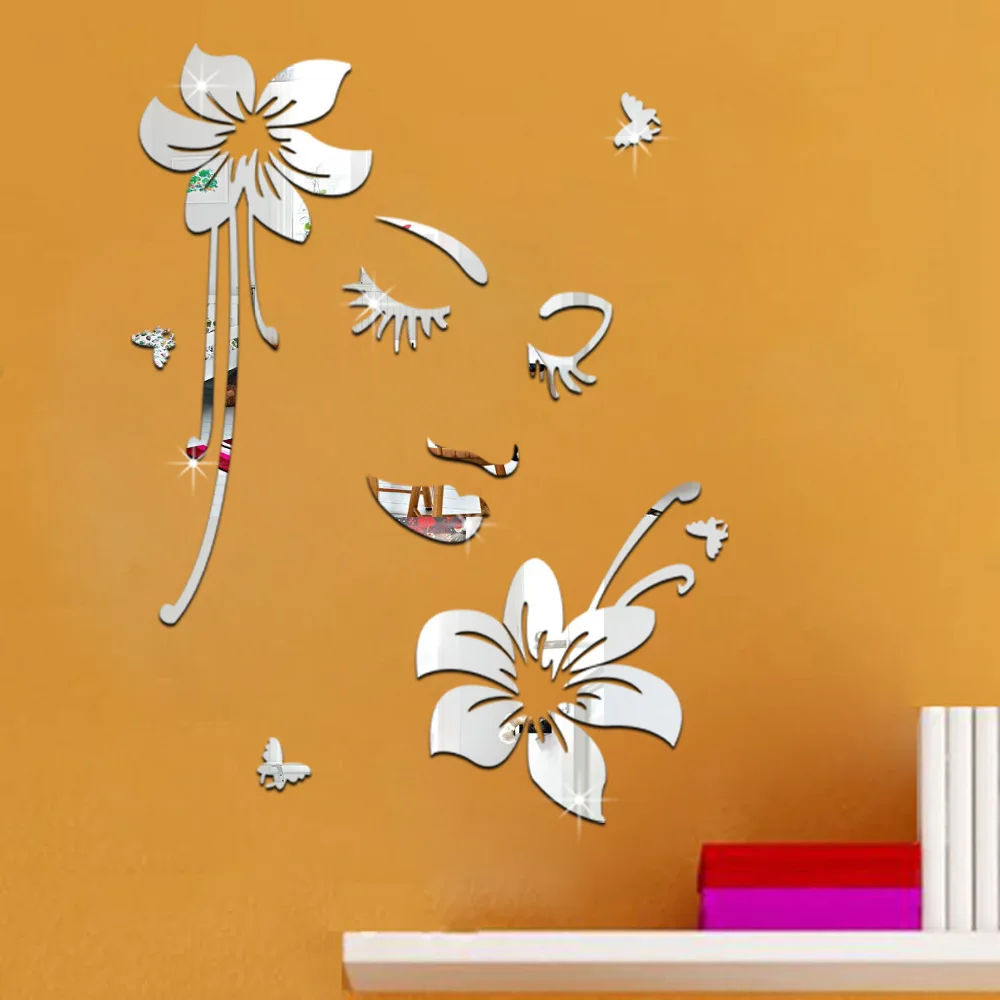 Acrylic European and American romantic beauty flowers three-dimensional decoration mirror wall sticker DIY mirror sticker living
Acrylic European and American romantic beauty flowers three-dimensional decoration mirror wall sticker DIY mirror sticker living