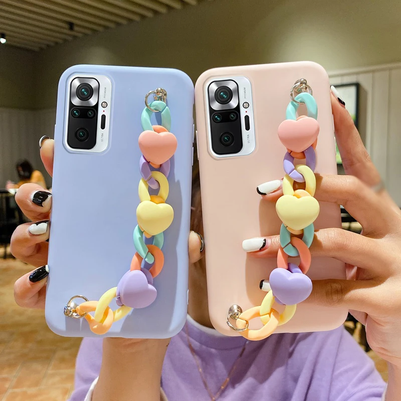 Lovely Bracelet Chain Phone Case For Xiaomi Redmi Note11 11S 10 10S 10A 10C 9 9A 9C 9T 8A Silicone Cover case For POCO X3 X4Pro
Lovely Bracelet Chain Phone Case For Xiaomi Redmi Note11 11S 10 10S 10A 10C 9 9A 9C 9T 8A Silicone Cover case For POCO X3 X4Pro