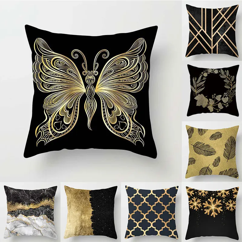 Black Gold Peach Leather Letter Printing Series Home Decoration Pillowcase Square Pillowcase Home Office Decoration
Black Gold Peach Leather Letter Printing Series Home Decoration Pillowcase Square Pillowcase Home Office Decoration