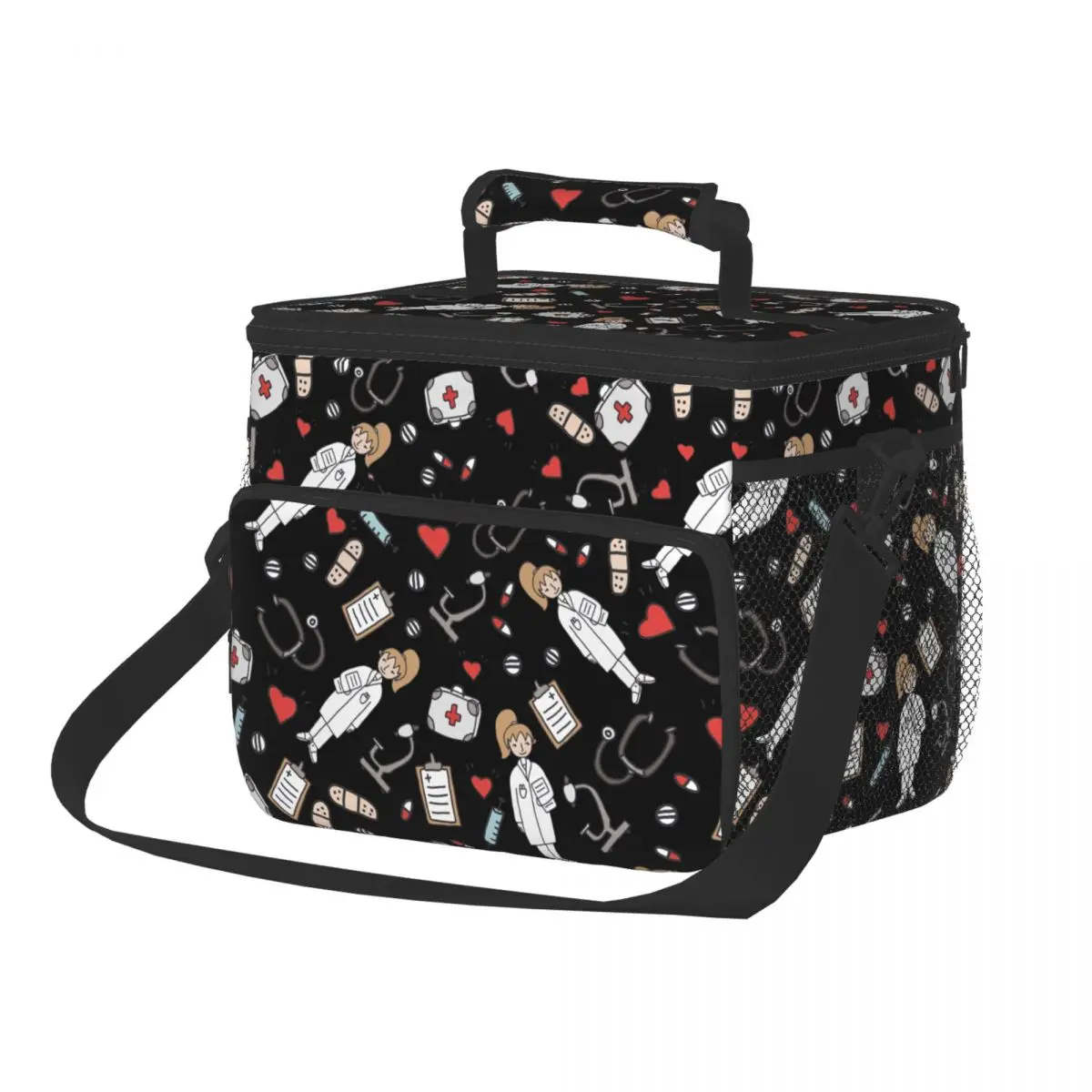 Kawaii Nurse Lunch Bag Large Capacity Women Nurse Print Picnic Travel Bag Outdoor Lunch Box Totes Girls Convenient Food Bags
Kawaii Nurse Lunch Bag Large Capacity Women Nurse Print Picnic Travel Bag Outdoor Lunch Box Totes Girls Convenient Food Bags
