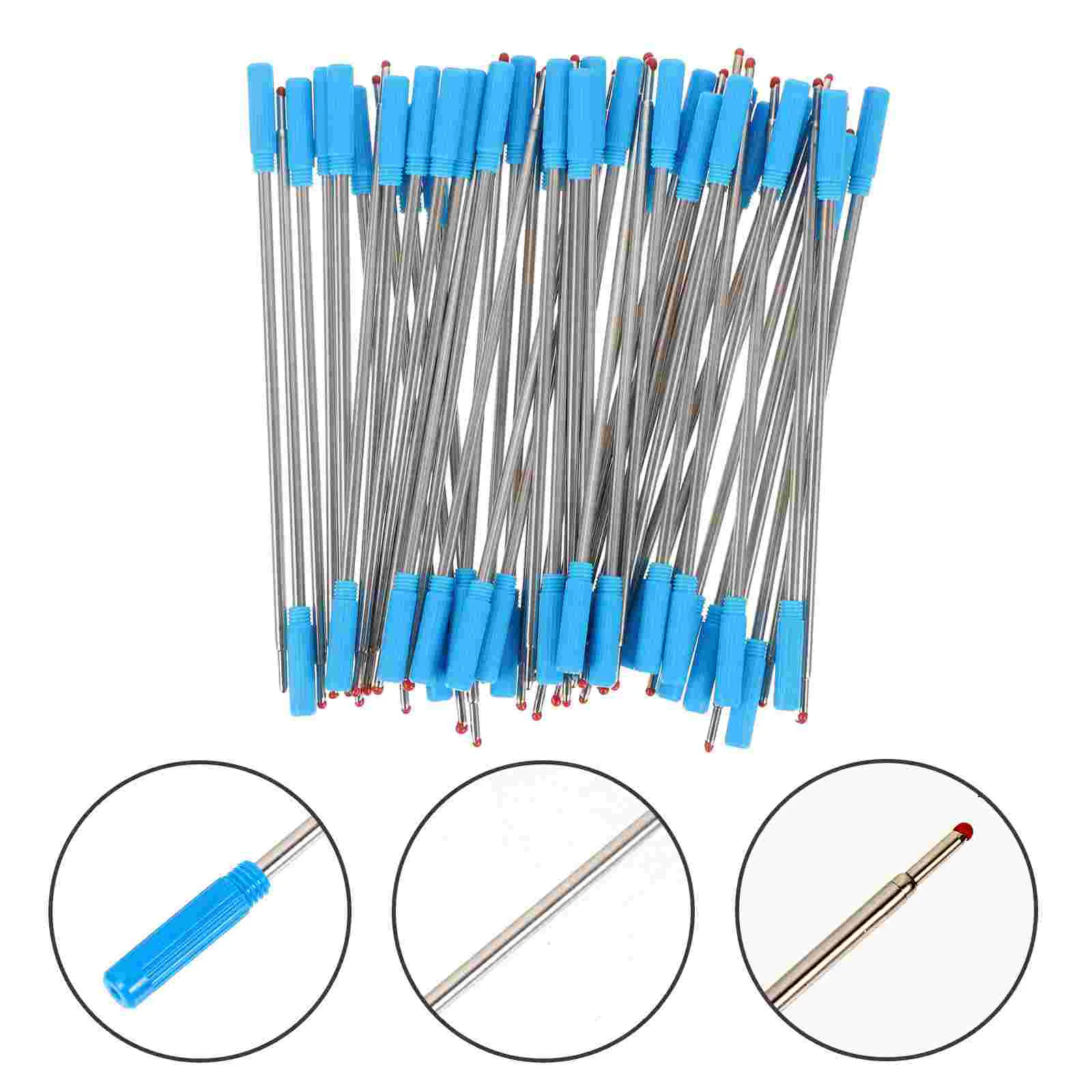 50 Pcs Ballpoint Pens Ballpoint Kids Pens Refills Office Supplies Creative Black Metal Ink Child
50 Pcs Ballpoint Pens Ballpoint Kids Pens Refills Office Supplies Creative Black Metal Ink Child