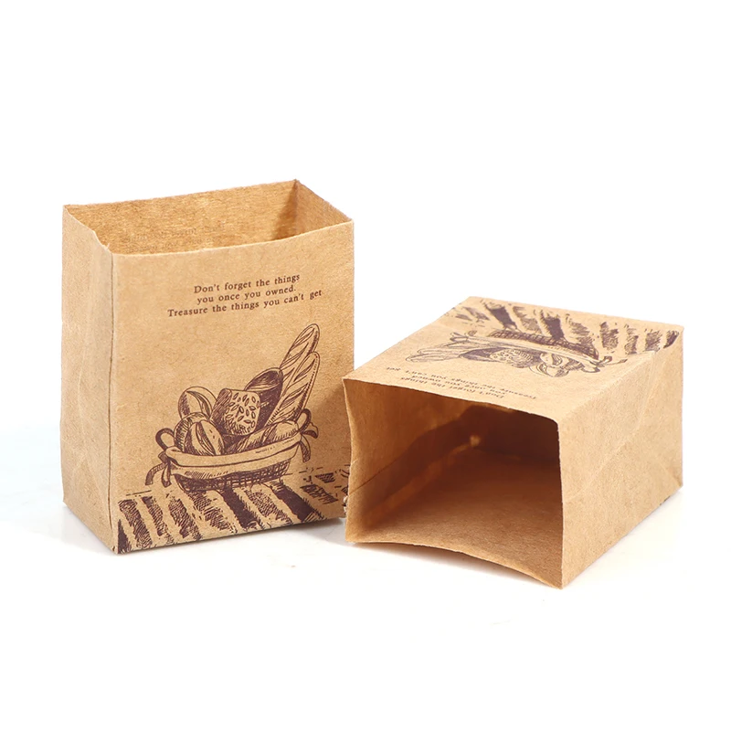 

1 шт. 1/12 миниатюрный домик для кукольного домика, упаковка для хлеба и еды, украшение «сделай сам», игрушечный бумажный пакет, пакет из крафт-...