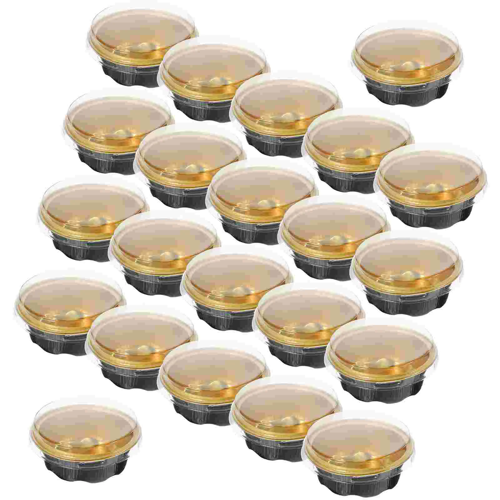 100 Pcs Mini Cake Cups Baking Tart Molds Egg Cupcake Individual Pans Lids Aluminum Foil Non-stick Pudding Washable
100 Pcs Mini Cake Cups Baking Tart Molds Egg Cupcake Individual Pans Lids Aluminum Foil Non-stick Pudding Washable