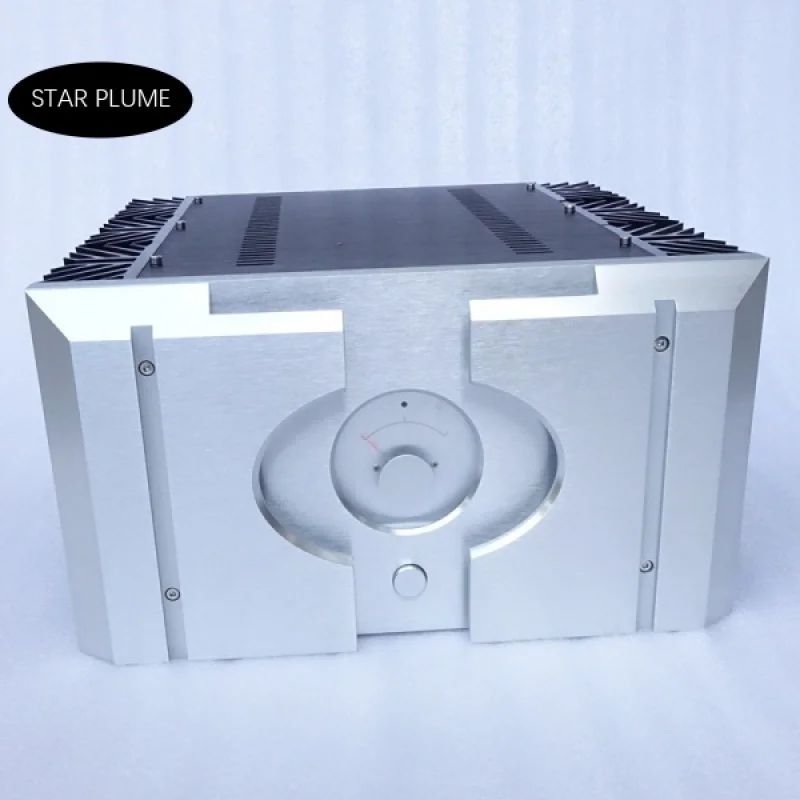STAR PLUME imitate PASS XA160.5 CNC precision machining aluminum case for power amplifier 3/4 size
STAR PLUME imitate PASS XA160.5 CNC precision machining aluminum case for power amplifier 3/4 size