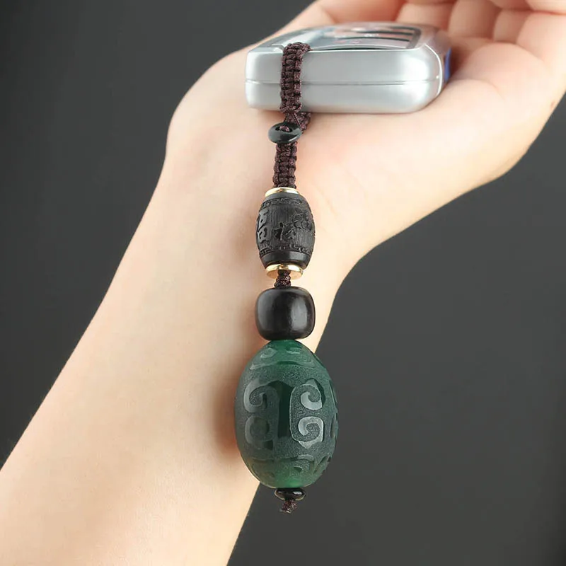 Tibetan Fringe Agate Dzi Bead Car Key Chain Pendant Hand-woven Keychain Creative Gift
Tibetan Fringe Agate Dzi Bead Car Key Chain Pendant Hand-woven Keychain Creative Gift