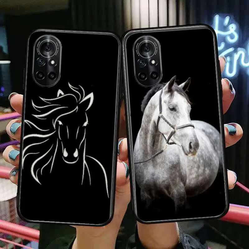 Running Horse Clear Phone Case For Huawei Honor 20 10 9 8A 7 5T X Pro Lite 5G Black Etui Coque Hoesjes Comic Fash design
Running Horse Clear Phone Case For Huawei Honor 20 10 9 8A 7 5T X Pro Lite 5G Black Etui Coque Hoesjes Comic Fash design