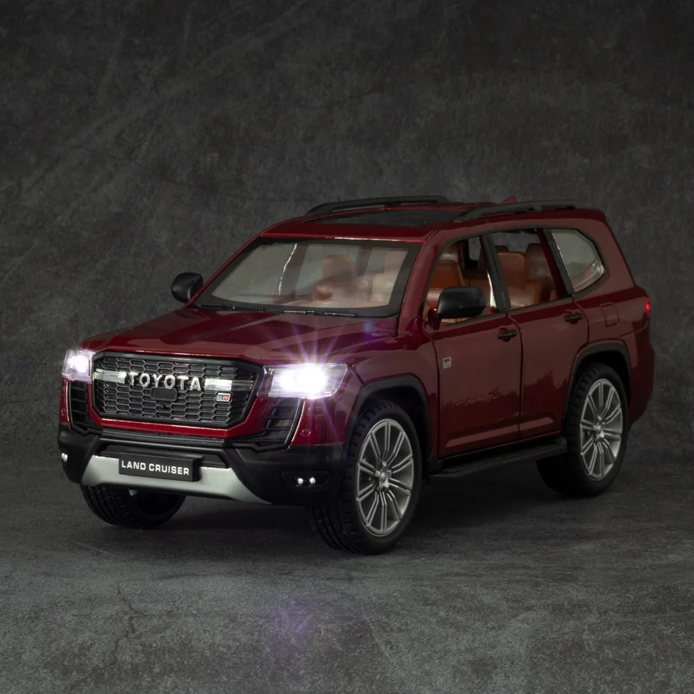 1:24 Diecast Miniature 2022 New Land Cruiser GR Alloy Model Car Metal Vehicle Off-Road Boys Children Gifts Collectible Hottoys
1:24 Diecast Miniature 2022 New Land Cruiser GR Alloy Model Car Metal Vehicle Off-Road Boys Children Gifts Collectible Hottoys