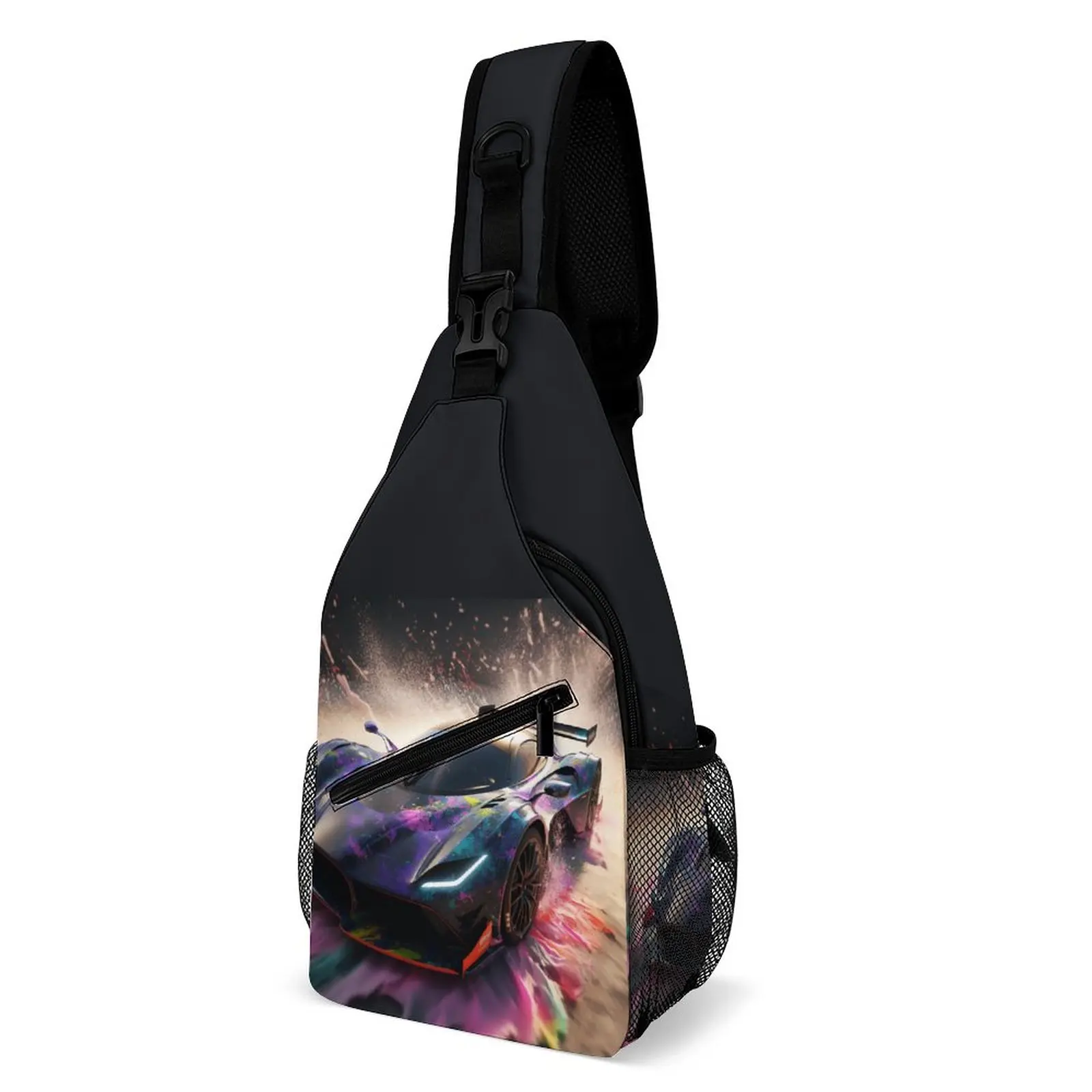 Dazzling Sports Car Shoulder Bags Liquid Splash Streetwear Chest Bag Sports Workout Sling Bag University Graphic Small Bags
Dazzling Sports Car Shoulder Bags Liquid Splash Streetwear Chest Bag Sports Workout Sling Bag University Graphic Small Bags