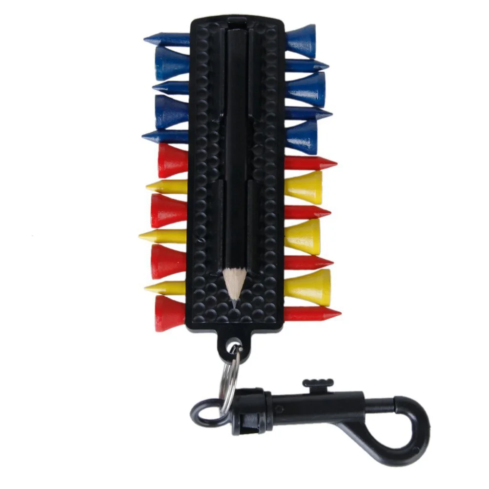 Tee Holder with Marker Multifunctioanal Keeper with Set Divot Toll with Keychain to
Tee Holder with Marker Multifunctioanal Keeper with Set Divot Toll with Keychain to