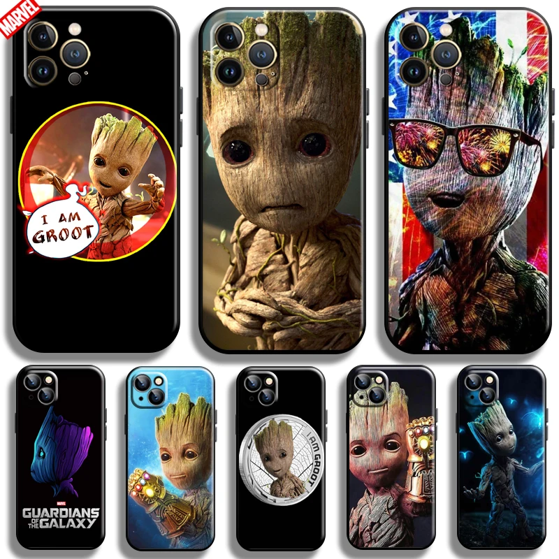 Marvel Groot For Apple iPhone 13 12 11 Pro Max 12 13 Mini X XR XS Max SE 6 6S 7 8 Plus Phone Case Black Soft Funda Back TPU
Marvel Groot For Apple iPhone 13 12 11 Pro Max 12 13 Mini X XR XS Max SE 6 6S 7 8 Plus Phone Case Black Soft Funda Back TPU