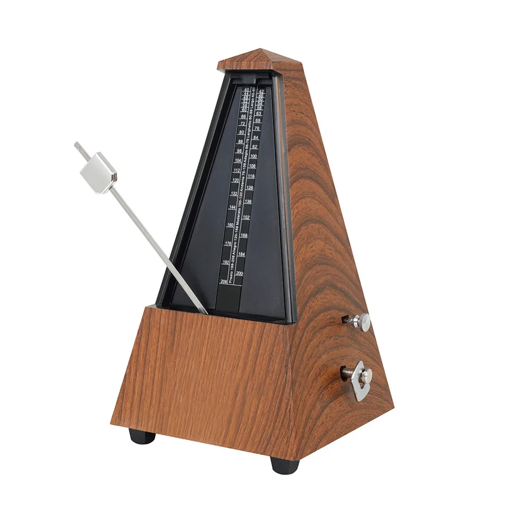 Antique Mechanical Metronome Teak Wood Vintage Style Wooden Color Music Timer SLADE Professional Tower Accent Bell Rhythm
Antique Mechanical Metronome Teak Wood Vintage Style Wooden Color Music Timer SLADE Professional Tower Accent Bell Rhythm