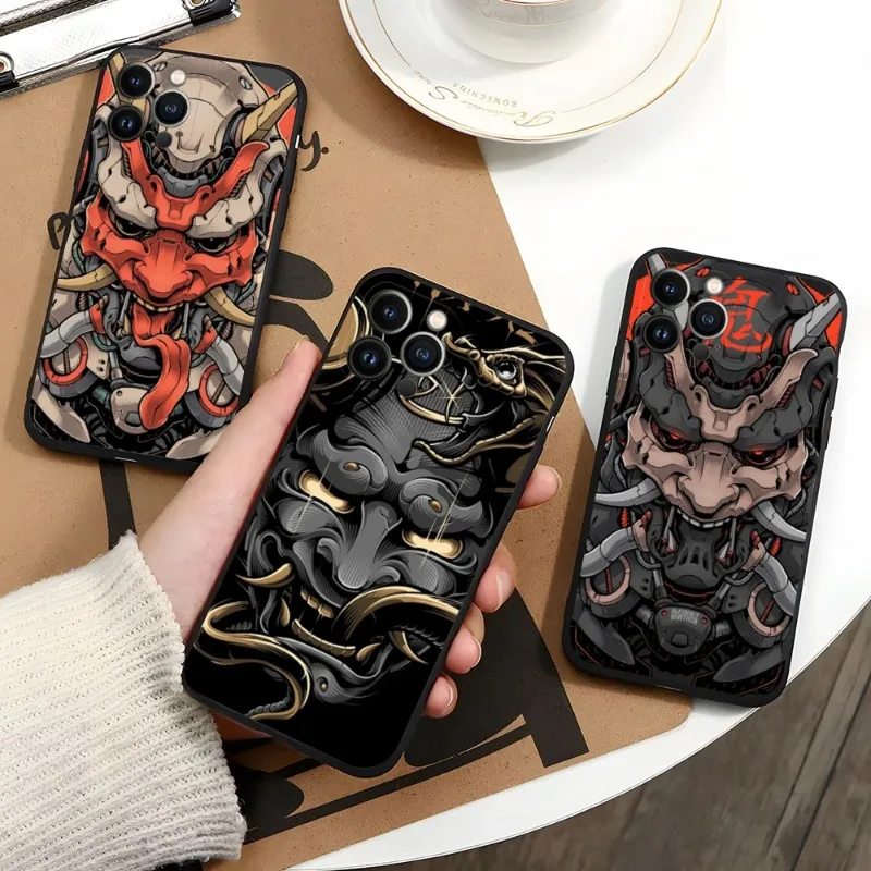 Samurai Oni Mask Phone Case For Iphone 13ProMax 11 12 Pro Max Mini Xr X XsMax 6 6s 7 8 Plus Shell Cover
Samurai Oni Mask Phone Case For Iphone 13ProMax 11 12 Pro Max Mini Xr X XsMax 6 6s 7 8 Plus Shell Cover