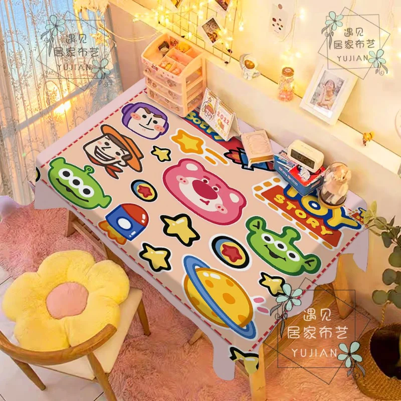 Disney Alien Lotso Buzz Lightyear Dustproof Tablecloth Bedroom Anime Cute Cartoon Computer Tablecloths Kawaii Tea Table Cloth
Disney Alien Lotso Buzz Lightyear Dustproof Tablecloth Bedroom Anime Cute Cartoon Computer Tablecloths Kawaii Tea Table Cloth