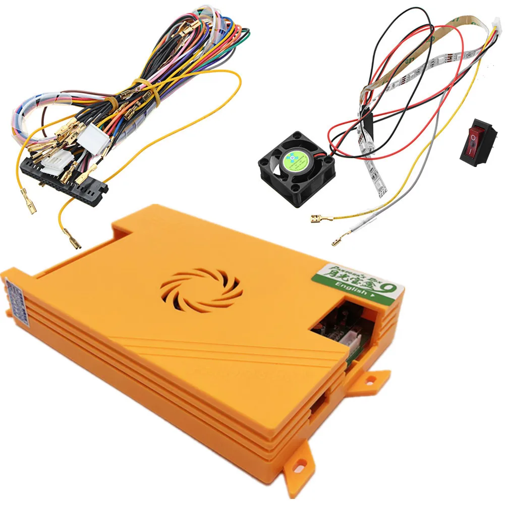 Pandora's Box 9 1500 in 1 Games PCB board Arcade Video HDMI VGA with Harness Cable Fan LED Strip Switch
Pandora's Box 9 1500 in 1 Games PCB board Arcade Video HDMI VGA with Harness Cable Fan LED Strip Switch