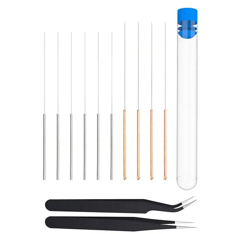 10 Pcs Printer Nozzle Cleaning Tool Kit Sturdy Durable 3D Needles And Tweezers Toolkit For Wide Applications Versatile Cleaner
10 Pcs Printer Nozzle Cleaning Tool Kit Sturdy Durable 3D Needles And Tweezers Toolkit For Wide Applications Versatile Cleaner
