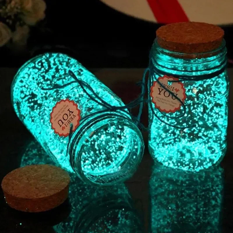 10g Fluorescent luminous Particles DIY Party Decoration Glow In The Dark Sand Powder Bright Gravel Noctilucent Particles Pigment
10g Fluorescent luminous Particles DIY Party Decoration Glow In The Dark Sand Powder Bright Gravel Noctilucent Particles Pigment