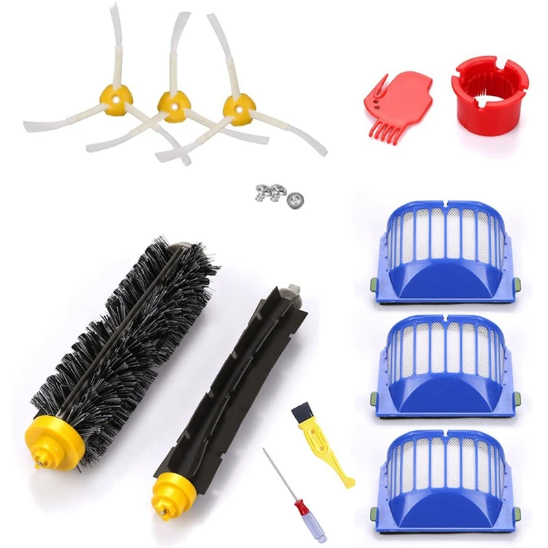 Parts Accessories Filter For Irobot Roomba 600 Series 605 610 614 615 616 620 625 630 Cleaner Vacuum Beater Side Brush
Parts Accessories Filter For Irobot Roomba 600 Series 605 610 614 615 616 620 625 630 Cleaner Vacuum Beater Side Brush