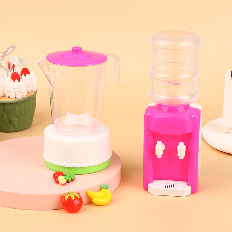 1SET Doll house home scene decorations Water dispenser+juicer set model decorations
1SET Doll house home scene decorations Water dispenser+juicer set model decorations