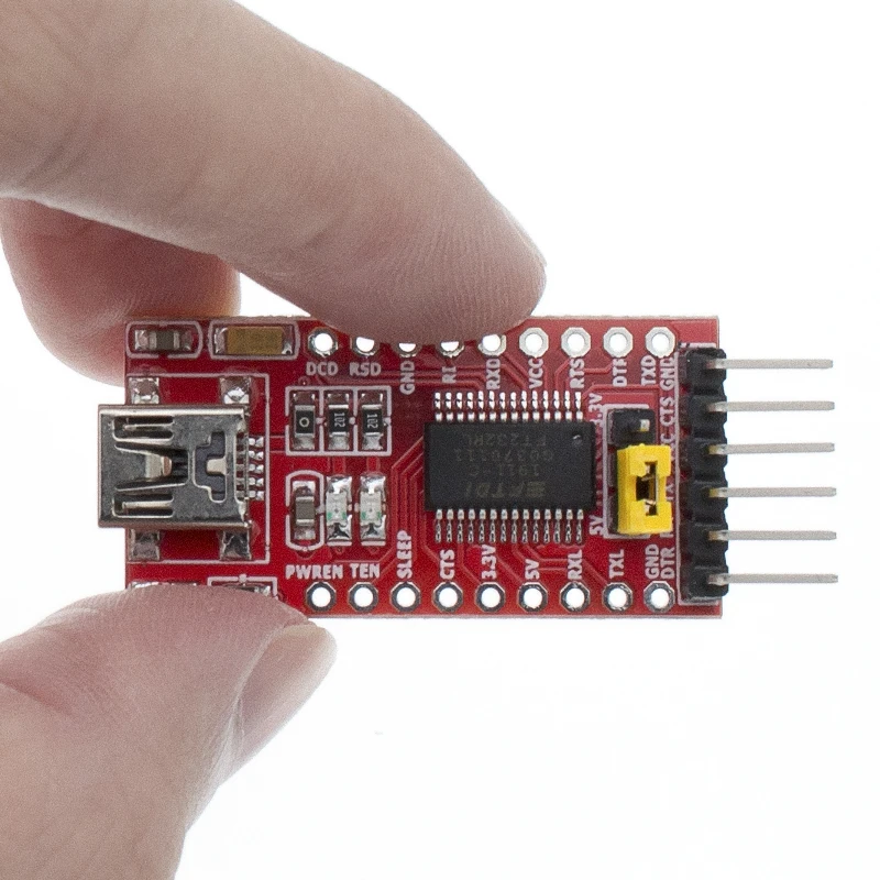 FT232RL FT232 USB TO TTL 5V 3.3V Download Cable To Serial Adapter Module USB TO 232
FT232RL FT232 USB TO TTL 5V 3.3V Download Cable To Serial Adapter Module USB TO 232