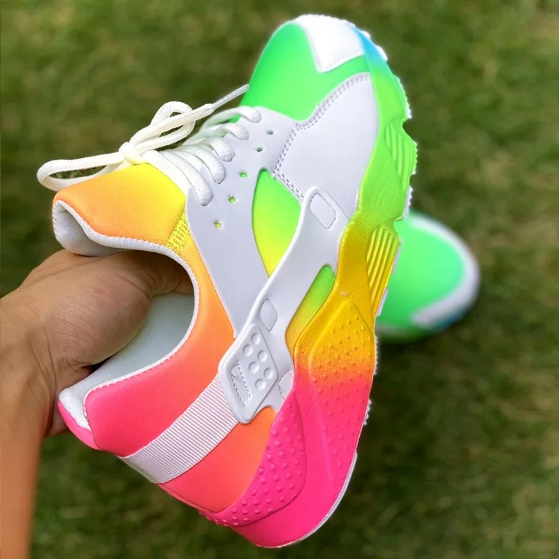 Runing 2021 Casual Flat Shoes Woman Brand Design mixed-color Platform Sneakers Women Ins Hot Luxury Colorful Sneakers
Runing 2021 Casual Flat Shoes Woman Brand Design mixed-color Platform Sneakers Women Ins Hot Luxury Colorful Sneakers