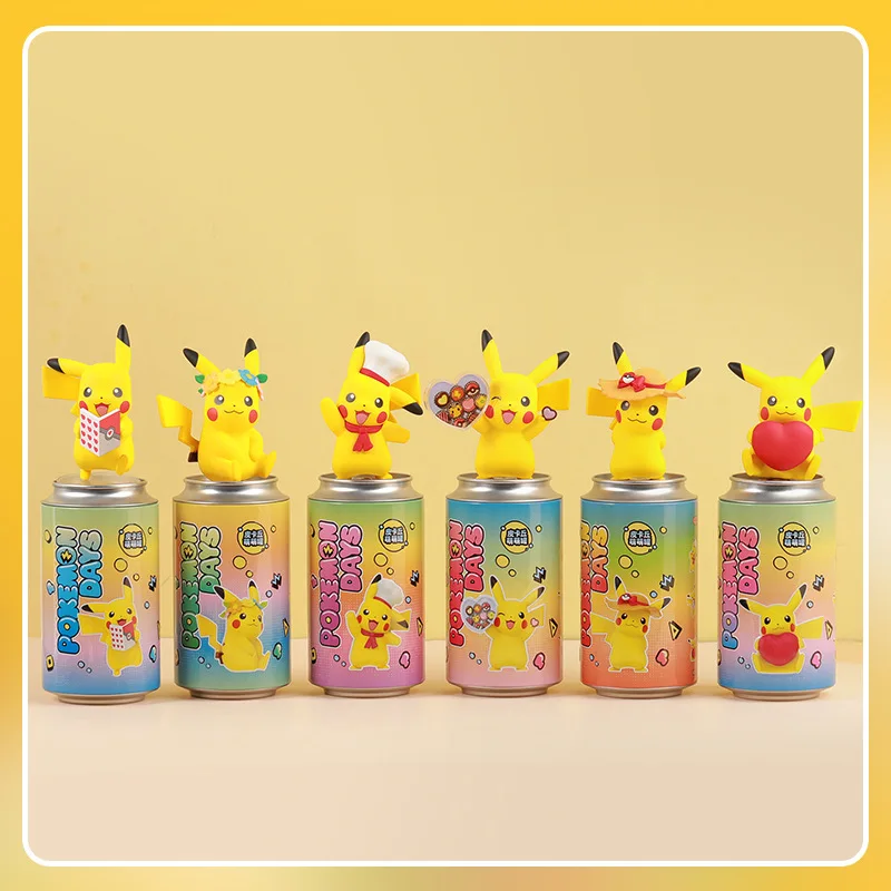 Pokemon Pikachu Canned Blind Box Children's Room Decoration Set of Toys Storage Jar Pencil Case Pvc Model Gifts 
Pokemon Pikachu Canned Blind Box Children's Room Decoration Set of Toys Storage Jar Pencil Case Pvc Model Gifts