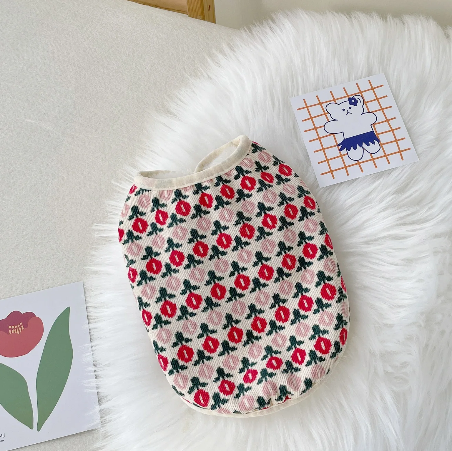 Tulip Print Dog Clothes Puppy Knit Sweater Fall Winter Chihuahua Teedy Warm Pet Clothing Ropa Perro Pug
Tulip Print Dog Clothes Puppy Knit Sweater Fall Winter Chihuahua Teedy Warm Pet Clothing Ropa Perro Pug