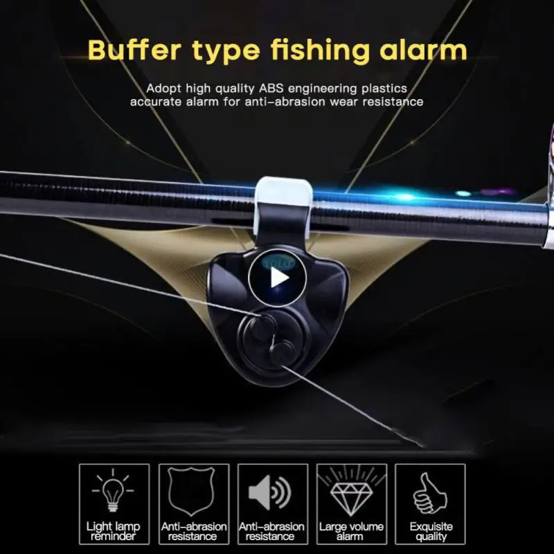 

Button Cell Smart Reminder Bite Alarm Portable Fish Bite Alarm Timely Alarm Fishing Bite Hook Alarm Upgrade Sea Rod Throwing Rod