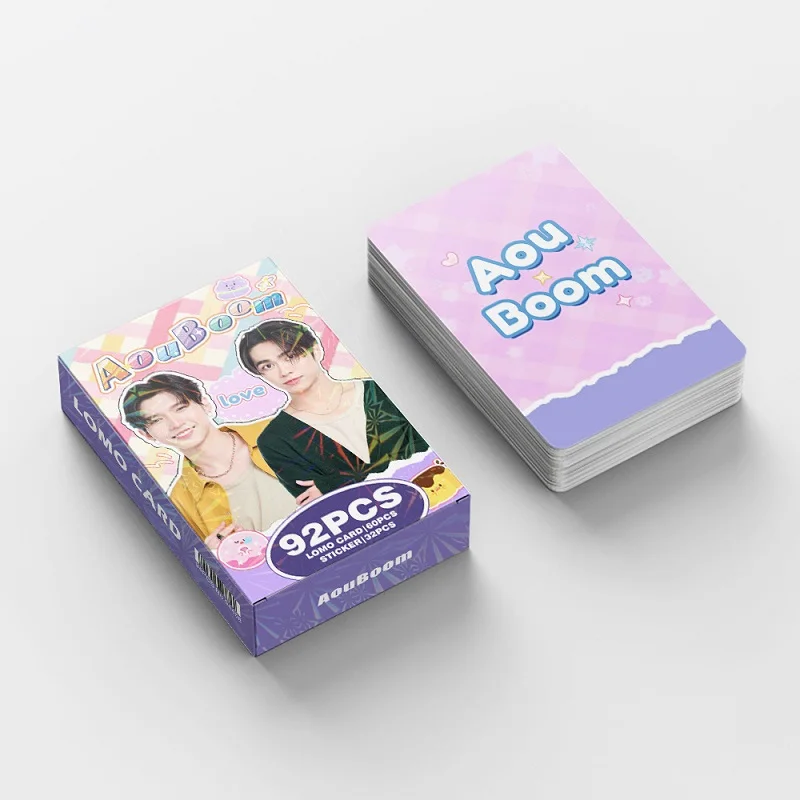 Набор фотокарт Таиланд Star AouBoom, 92 шт., коллекционные карты ЛОМО Aou & Boom с бонусными наклейками
Набор фотокарт Таиланд Star AouBoom, 92 шт., коллекционные карты ЛОМО Aou & Boom с бонусными наклейками