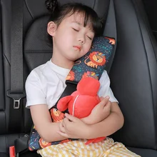 Child Seat Belt Adjustment Anchor Seat Belt Cushion Cover Suitable for Childrens Neck Restraint Safety Shoulder Positioner