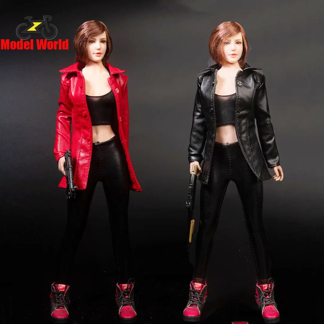 TYM099 1/6 Scale female clothes leather coat dust coat windbreaker fit 12'' action figure body model
TYM099 1/6 Scale female clothes leather coat dust coat windbreaker fit 12'' action figure body model