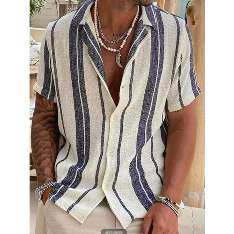 Casual Short Sleeve Fitted Polo Shirt Top Men Clothing New Arrival Lapel Button-up t Shirt For Man Retro Tree Print Beach Shirt
Casual Short Sleeve Fitted Polo Shirt Top Men Clothing New Arrival Lapel Button-up t Shirt For Man Retro Tree Print Beach Shirt