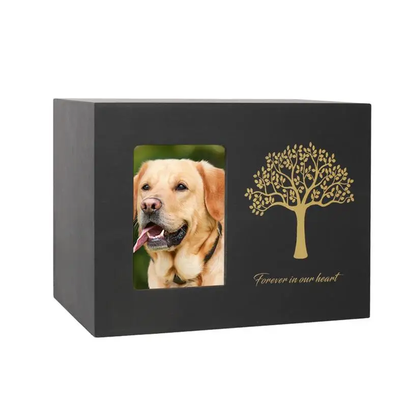 Pet Memorial Urn For Ashes Pet Cremation Urn With Photo Frame Dog & Cat Memory Box Pet Memorial Keepsake Wooden Urn For Dog
Pet Memorial Urn For Ashes Pet Cremation Urn With Photo Frame Dog & Cat Memory Box Pet Memorial Keepsake Wooden Urn For Dog