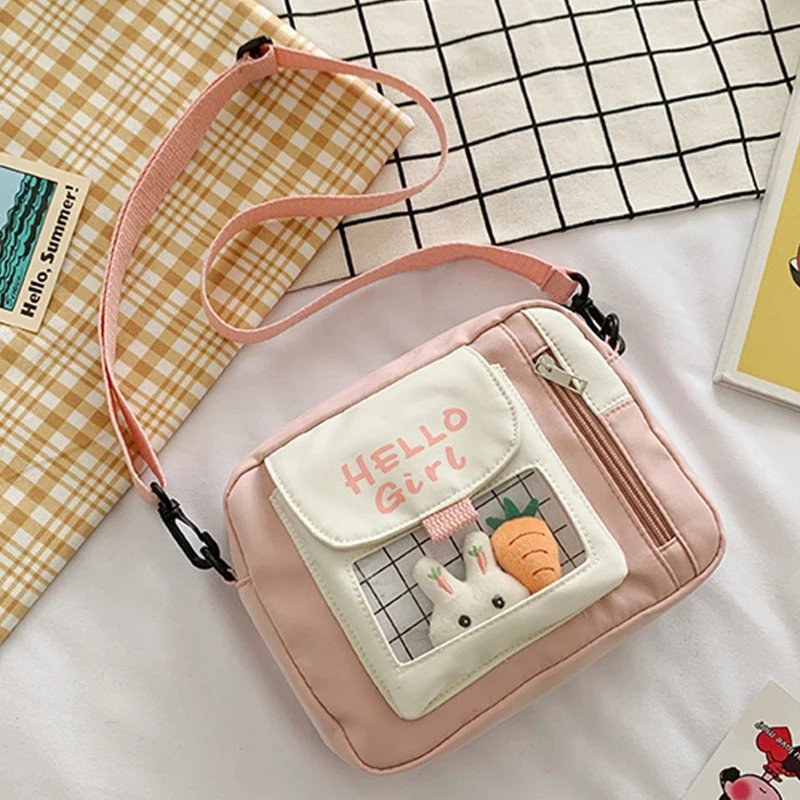 Japanese Style Lovely Flap Small Bags Women Nylon Crossbody Bags 2023 New Female Shoulder Bags Fashion Casual Phone Bag Purses
Japanese Style Lovely Flap Small Bags Women Nylon Crossbody Bags 2023 New Female Shoulder Bags Fashion Casual Phone Bag Purses