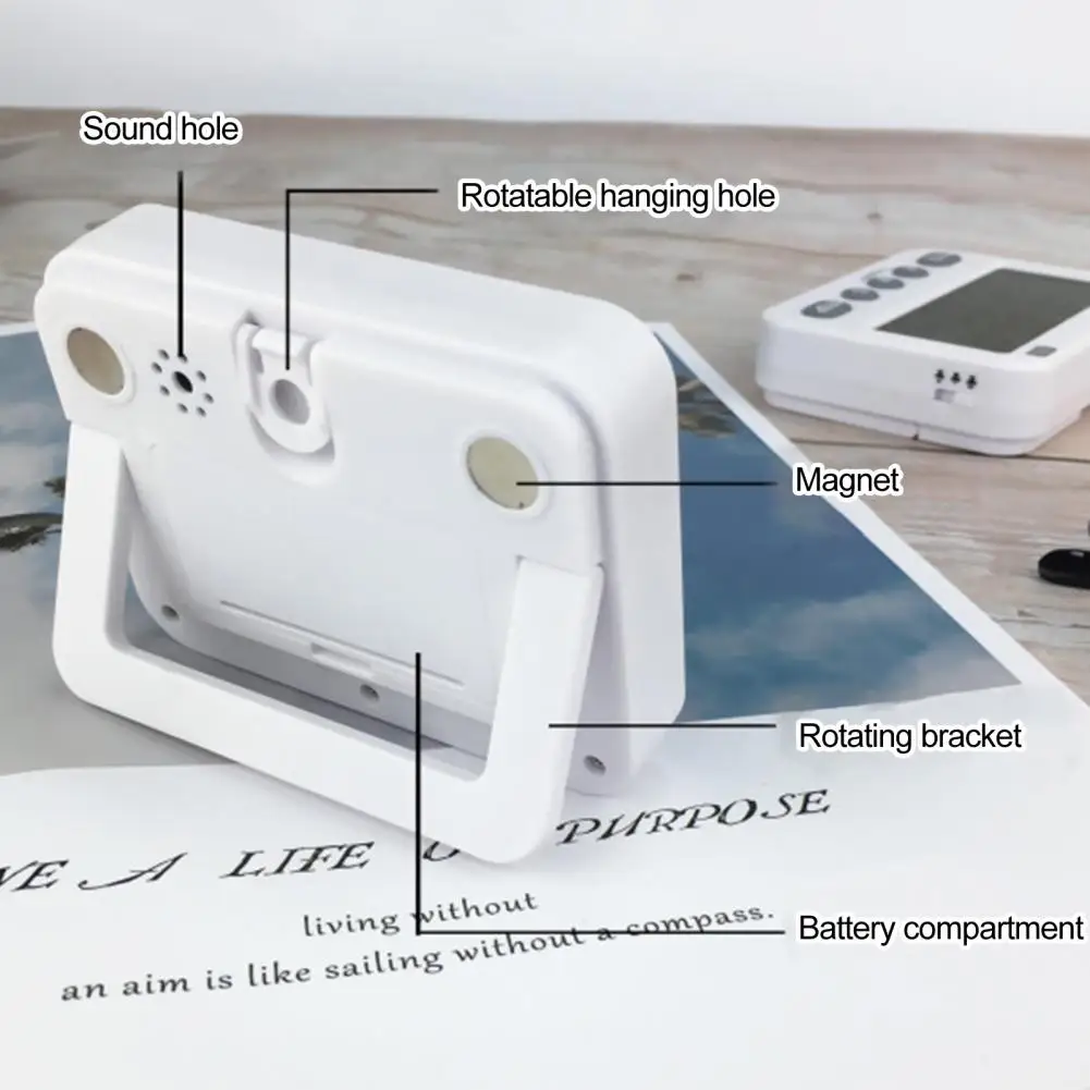 Alarm Clock Battery Powered Dual Digital Timer for Efficient Time Management Home Kitchen Sturdy Reliable Countdown Tool Cooking
Alarm Clock Battery Powered Dual Digital Timer for Efficient Time Management Home Kitchen Sturdy Reliable Countdown Tool Cooking